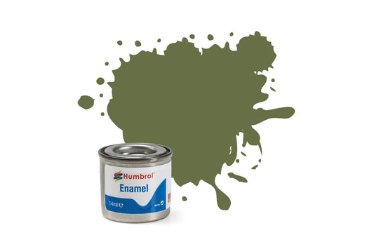 Humbrol 080 Grass Green Matt 14ml Enamel Paint