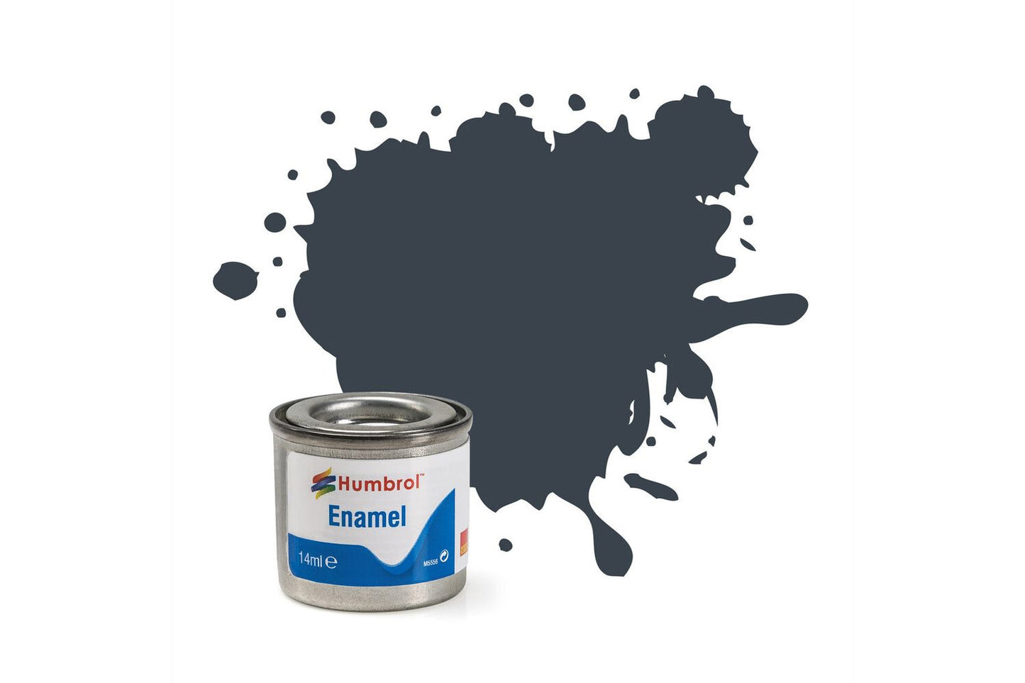 Humbrol 032 Dark Grey Matt 14ml Enamel Paint