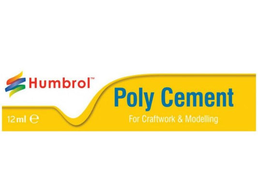 Humbrol AE4021 Poly Cement Medium 12ml Tube