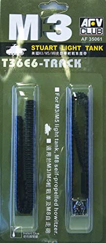 AFV Club AF35061 1:35 T36E6 M3/M5 light tank, M8 SPG tracks