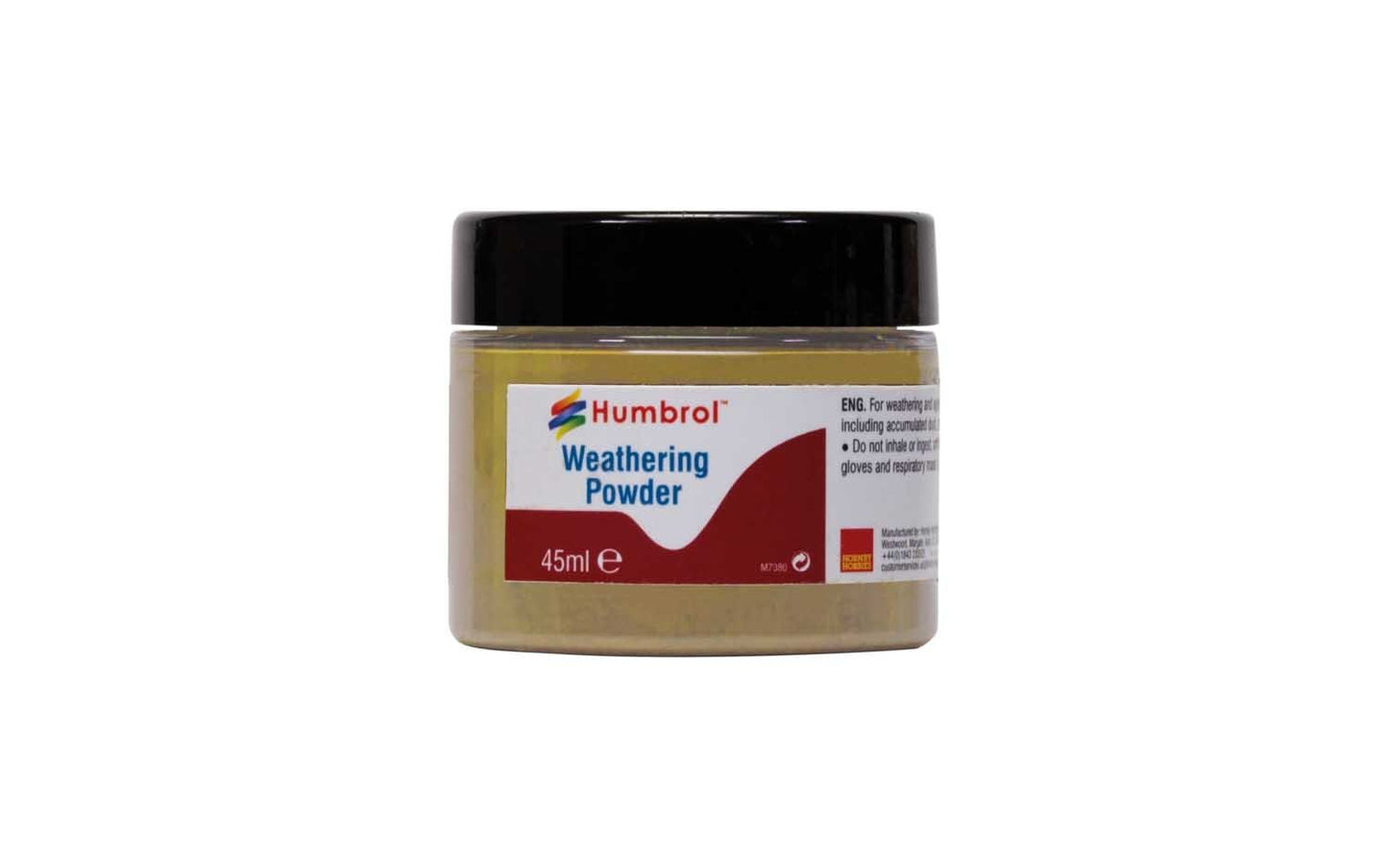 Humbrol AV0013 Weathering Powder Sand 45ml Jar