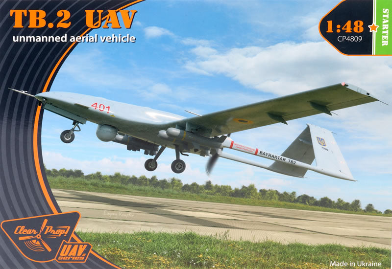 Clear Prop Models 4809 1:48 Bayraktar TB.2 Unmanned Aerial Vehicle Starter