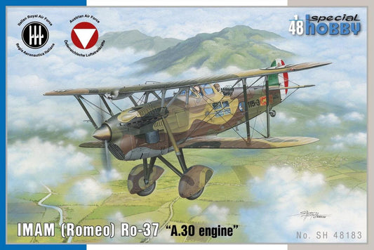 Special Hobby SH48183 1:48 IMAM (Romeo) Ro.37 âA30 Engineâ