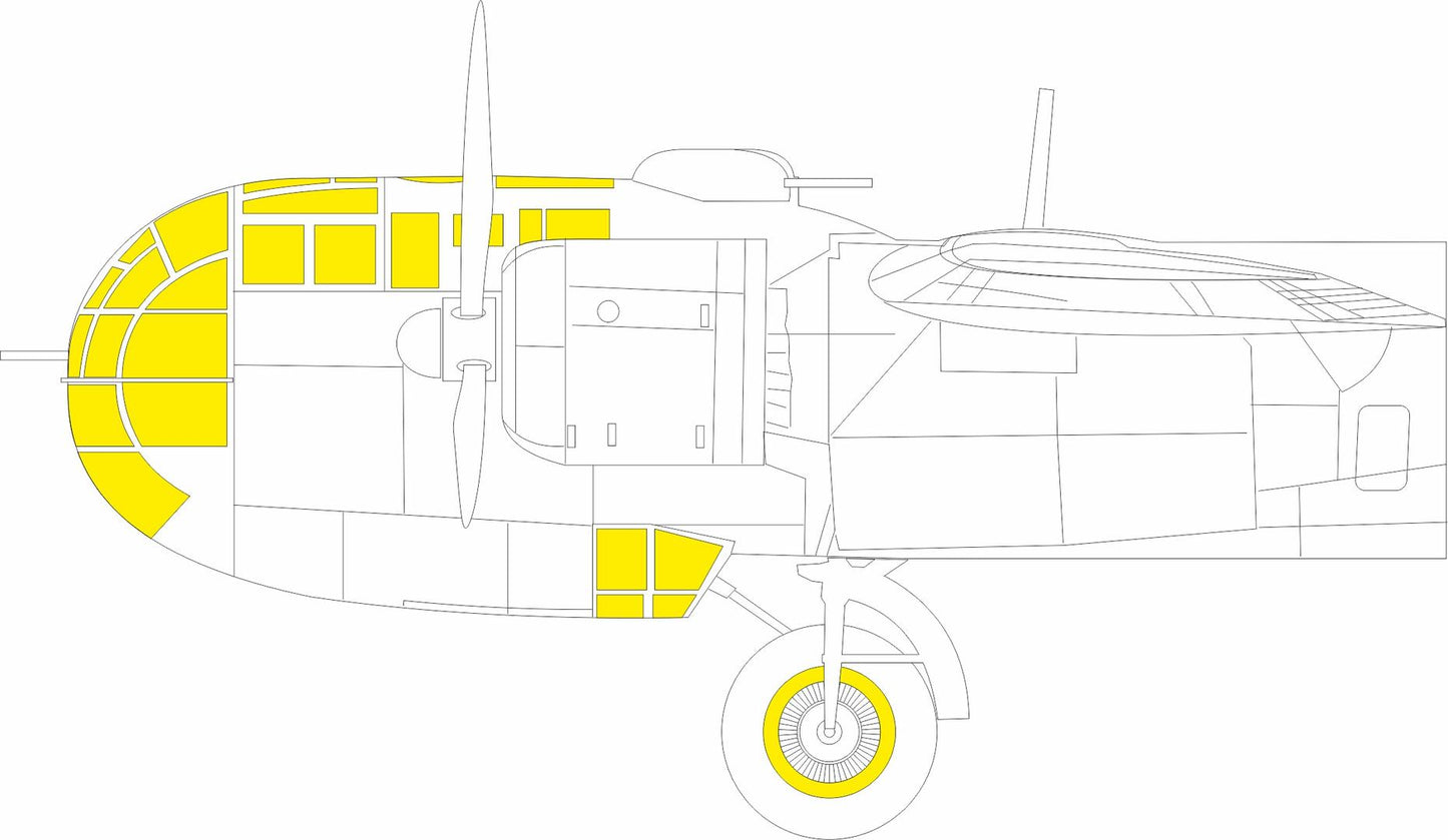 Eduard EX1132 1:48 Dornier Do-217K-1 TFace Canopy Frame Paint Mask