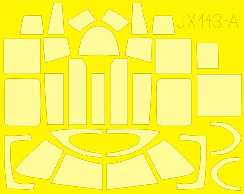 Eduard JX143 1:32 North-American B-25J Mitchell bomber