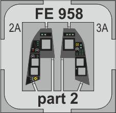 Eduard 49958 1:48 Dassault Rafale C interior