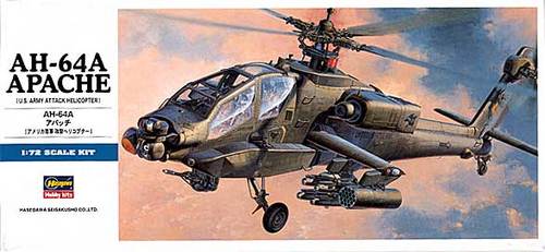 Hasegawa D06 1:72 Boeing/Hughes AH-64A Apache