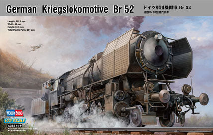 Hobby Boss 82901 1:72 BR-52 Kriegslocomotive