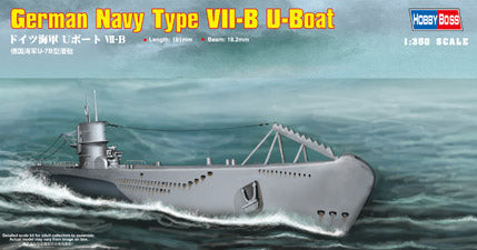 Hobby Boss 83504 1:350 DKM Type VIIB U-Boat