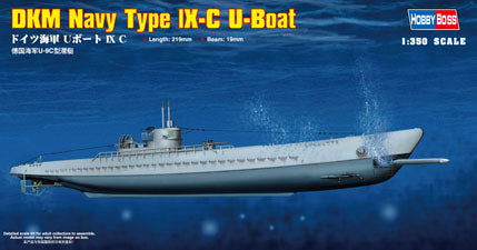 Hobby Boss 83508 1:350 DKM Type IXC U-Boat