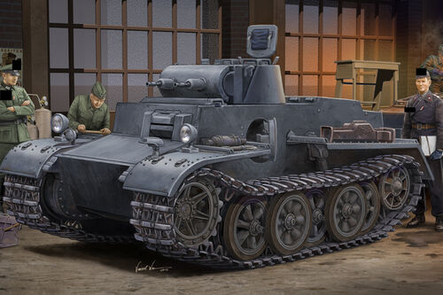 Hobby Boss 83804 1:35 Pz.Kpfw.I Ausf.F (VK1801)