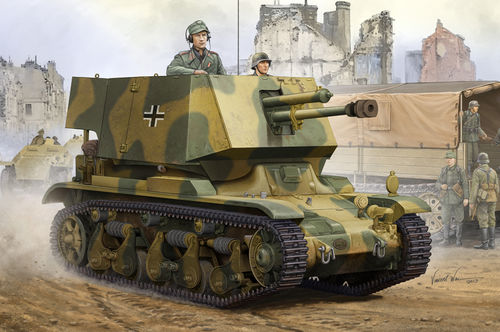 Hobby Boss 83807 1:35 4.7cm Pak(t) Sfl.auf Fgst. Pz.Kpfw 35R 731 (f)