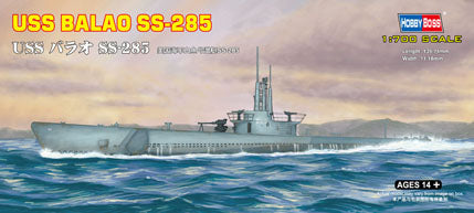 Hobby Boss 87011 1:700 USS Navy SS-285 Submarine