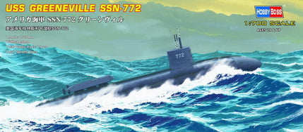 Hobby Boss 87016 1:700 USS SSN-772 'Greene Ville' Submarine