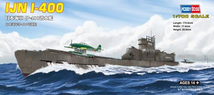 Hobby Boss 87017 1:700 Japanese I-400 Class Submarine