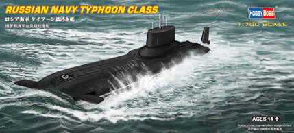 Hobby Boss 87019 1:700 Soviet Navy Typhoon Class Submarine