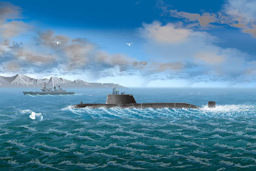 Hobby Boss 87022 1:700 H.M.S. Astute Submarine