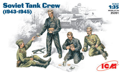 ICM 35351 1:35 Soviet Tank Crew 1943-1945