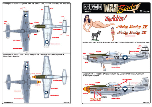 Kits-World KW172142 1:72 North-American P-51D Mustang