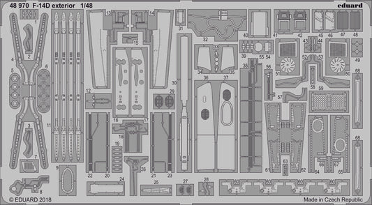 Eduard 48970 1:48 F-14D exterior