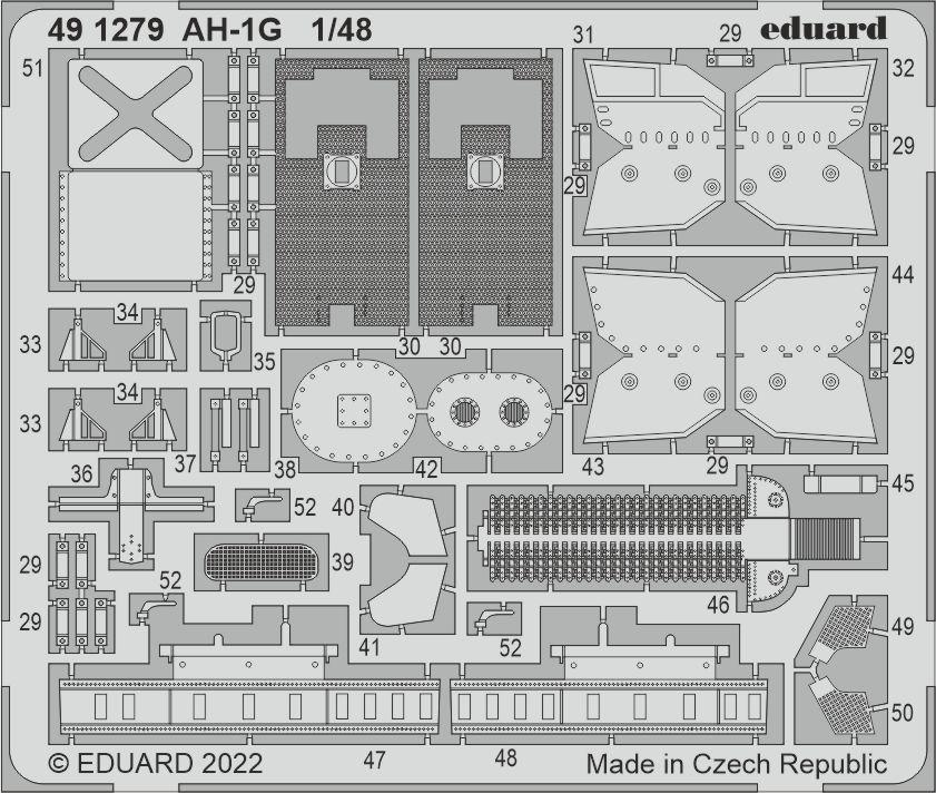 Eduard 491279 1:48 Bell AH-1G Cobra