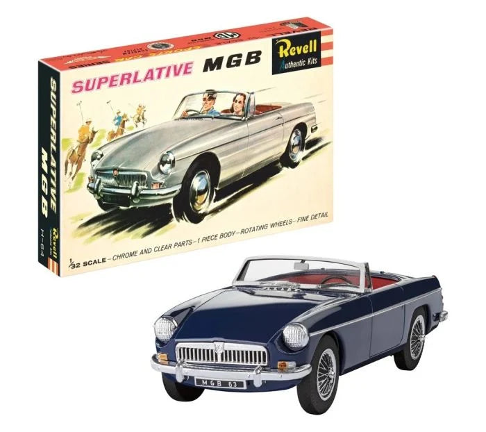 Revell 07753 1:32 MGB Roadster - 75 Years Plastic Modelbuilding