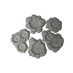 Pegasus Hobbies 5214 28mm Unpainted Shell/Bomb Craters (5pcs)