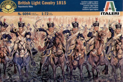 Italeri 6094 1:72 Napoleonic Wars British Light Cavalry 1815